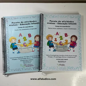 Imagem de capa para o Ebook 35,00  Atividades avulsas para Educação Infantil