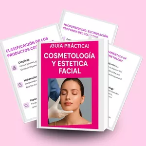 Imagen de portada para Ebook Guía Completa - Cosmetología Facial desde Cero