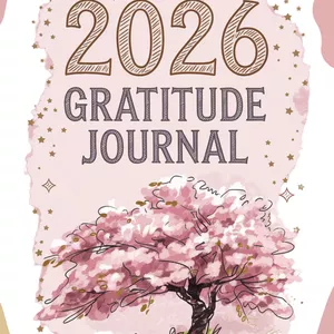 Cover image for Ebook 2026 Gratitude Journal: A Year of Intentional Gratitude and Growth 