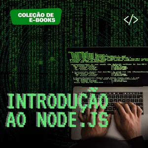 Imagem de capa para o Ebook Node.js para iniciantes - Ebook 1 - Introdução ao Node.js