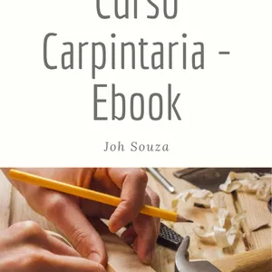 Imagem de capa para o Ebook Curso Carpintaria Construção - Ebook