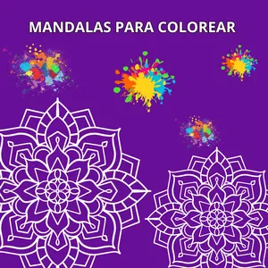 Imagen de portada para Ebook MANDALAS PARA COLOREAR 