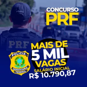 Imagem de capa para o Ebook curso completo para concurso da PRF