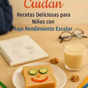 Imagen de portada para Ebook Sabores que Cuidan. Recetas Deliciosas para Niños con Bajo Rendimiento Escolar
