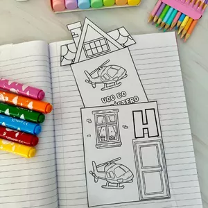 Imagem de capa para o Ebook CASINHAS DO ALFABETO