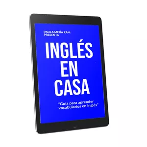 Imagem principal do produto INGLÉ EN CASA: Aprende vocabularios en inglés fácil y rápido