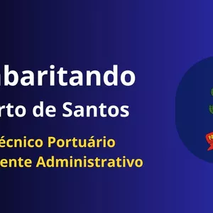 Imagem do curso Gabaritando Porto de Santos - Técnico Portuário Assistente Administrativo