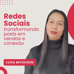 Imagem de capa para o Curso online Redes Sociais, Transformando Posts em Vendas e Conexão