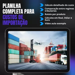 Imagem de capa para o Curso online Importação Sem Erros: Planilha de Custos de Importação