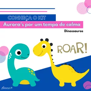 Imagem de capa para o Ebook Aurora's por um tempo de calma (Dinossauros)