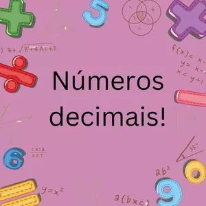 Imagem de capa para o Ebook Números decimais