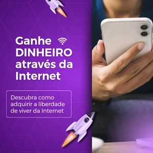 Imagem de capa para o Ebook Lucrando com a Internet!