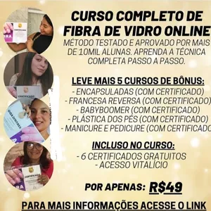 Curso Curso online unhas de Gel e Manicure completo