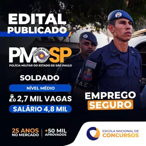PM SP (Polícia Militar de São Paulo) - Soldado