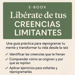Imagen de portada para Ebook E-Book para Liberar  Creencias LImitantes 