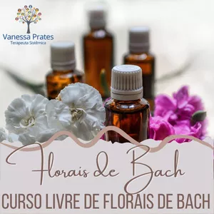 Imagem de capa para o Ebook Curso Livre de Florais de Bach