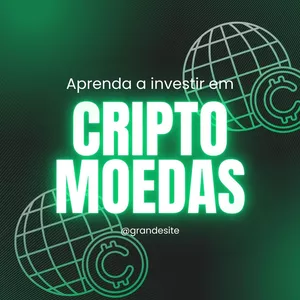 Imagem de capa para o Ebook Aprenda a investir em criptomoedas