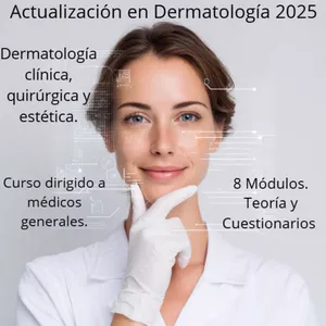 Imagen de portada para Curso online Actualización en Dermatología 2025