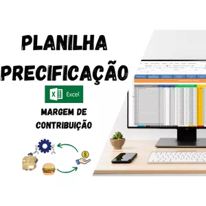 Planilha Planilha de precificação (Margem de contribuição)