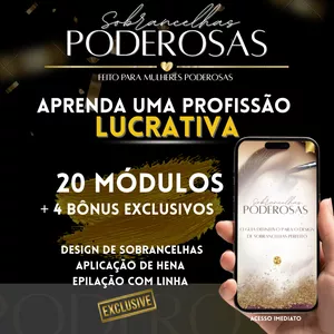 Imagem de capa para o Ebook SOBRANCELHAS PODEROSAS