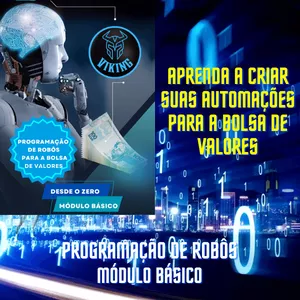 Imagem de capa para o Ebook Programação de Robôs para a Bolsa de Valores em Profit Chart - Módulo Básico