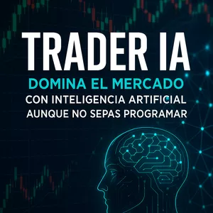 Imagen de portada para Ebook “Trader IA: Domina el Mercado con Inteligencia Artificial Aunque No Sepas Programar”