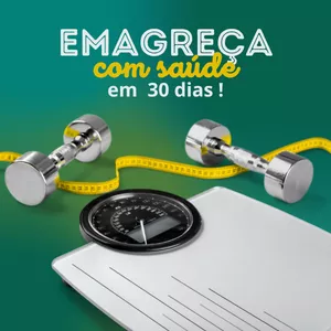 Imagem de capa para o Ebook Emagreça em 30 dias !