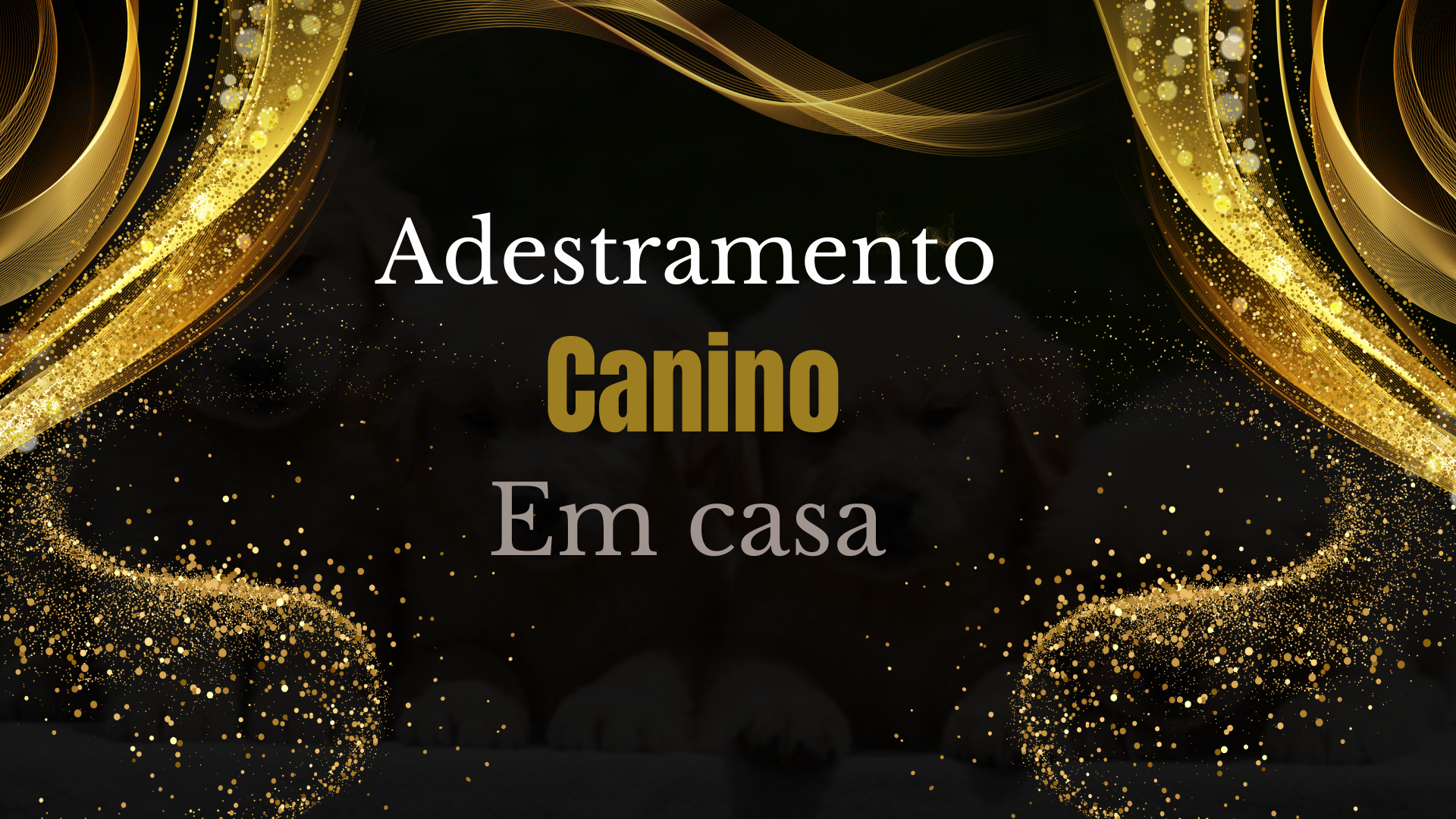 Curso ADESTRAMENTO CANINO EM CASA
