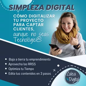 Imagen de portada para Curso online "SIMPLEZA DIGITAL"