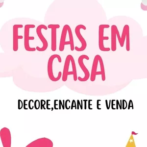 Imagem de capa para o Ebook Festas em Casa - Decore, Encante e Venda