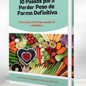Imagem de capa para o Ebook 10 passos para perder peso de forma definitiva