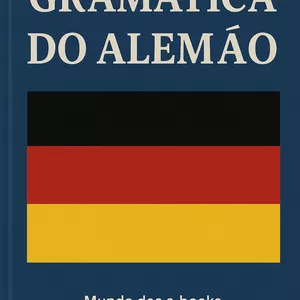 Imagem de capa para o Ebook Gramática prática do alemão!