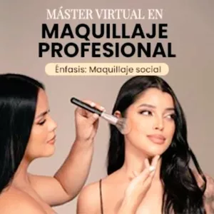 Imagen de portada para Curso online Master virtual de maquillaje profesional 