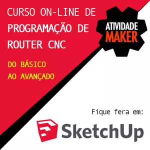 Imagem de capa para o Curso online Programação De Router CNC - SKETCHUP