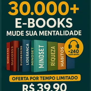 Imagem do curso Coleção Mude sua Mentalidade – 30.000 eBooks + 240 Áudios Exclusivos