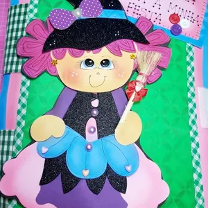 Imagem de capa para o Curso online Moldes livro Bruxa Bruxa