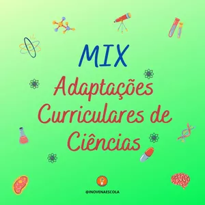 Imagem de capa para o Ebook  Ciências MIX de Adaptações Curriculares 