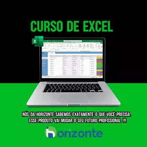 Imagem de capa para o Curso online Curso de Excel para Empresas