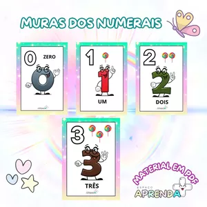 Imagem de capa para o Ebook MURAL DOS NUMERAIS