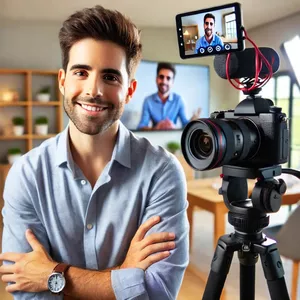 Imagen de portada para Curso online Como grabarte sin ponerte nervioso ante la cámara