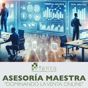 Imagen de portada para Curso online "Asesoría Maestra: Dominando la Venta Online"
