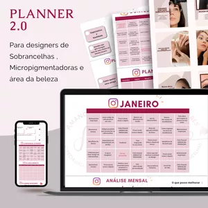 Imagem do curso Planner 2.0  Para Designer de Sobrancelhas 