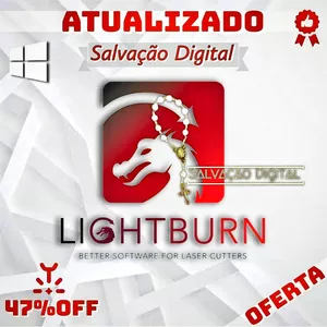 Imagem de capa para o Curso online Curso de Instalação Lightburn Completo / Light Burn PRO Windows