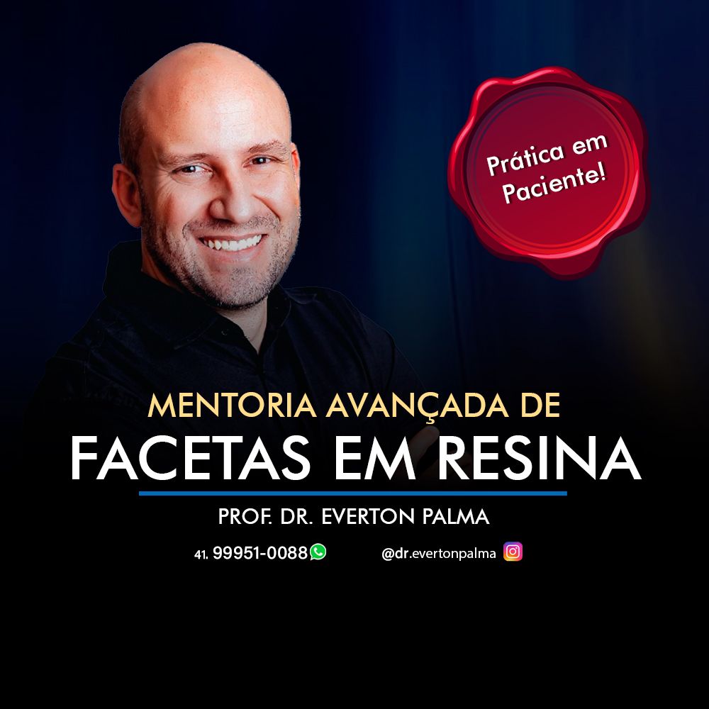 Imagem de Mentoria Avançada em Facetas de Resina criado por Dr. Everton Palma na hotmart