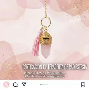 Imagen de portada para Curso online Radiestesia con péndulo terapéutica y predictiva