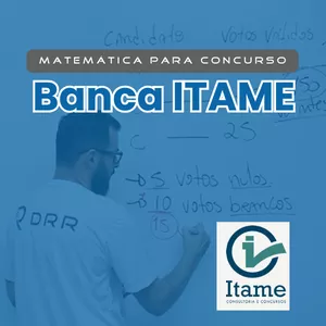 Imagem de capa para o Curso online Matemática para Concurso - Banca Itame