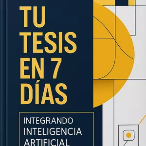 Imagen de portada para Ebook Guía: Tu Tesis en 7 Días integrando la IA