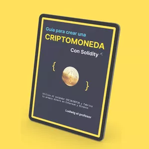 Imagen de portada para Ebook Guía para crear una Criptomoneda