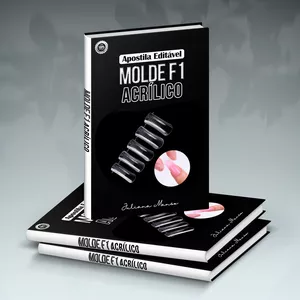 Imagem de capa para o Curso online APOSTILA EDITÁVEL DE ACRÍLICO NO MOLDE F1