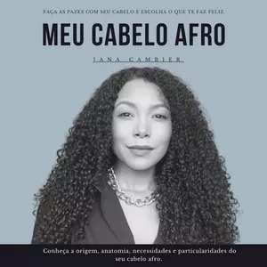 Imagem de capa para o Curso online MEU CABELO AFRO - Por JANA CAMBIER